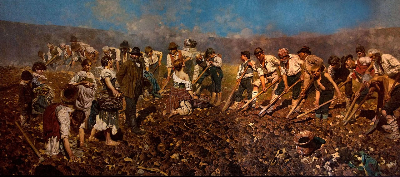 Alla vanga, 1890 - Museo del paesaggio, Verbania